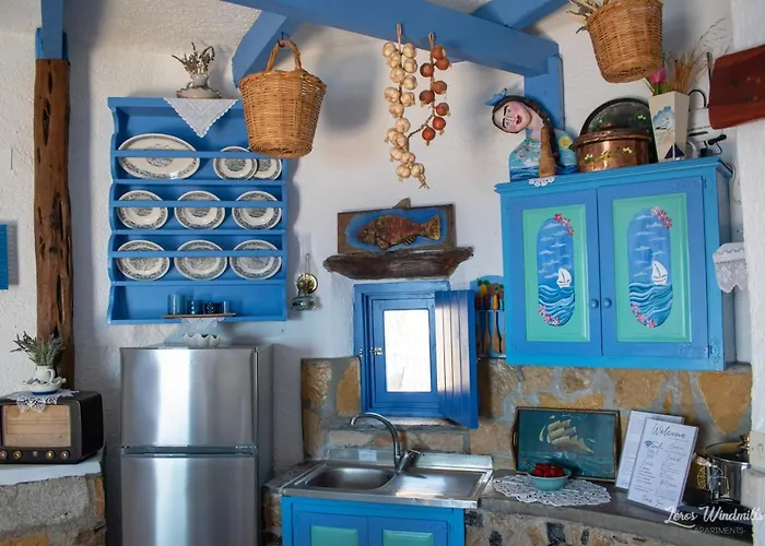 Leros Windmills アパート Panteli