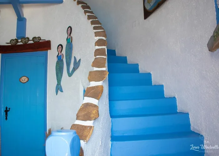 Leros Windmills Panteli